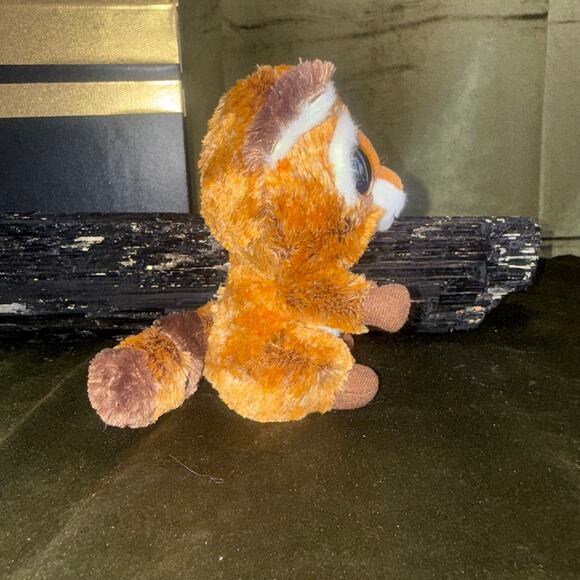 Ty Beanie Boo Rusty Raccoon Plush (6”) • EUC, No Hang Tag - Picture 2 of 4